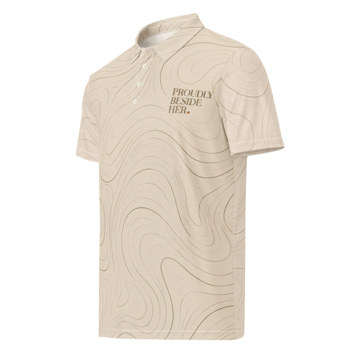 Proudly Beside Her | Men’s Performance Polo