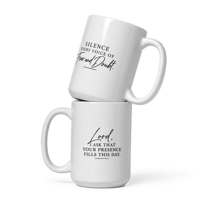 Faith Over Fear | Inspirational Ceramic Coffee Mug
